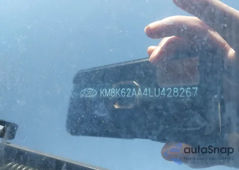 2020 Hyundai Kona Sel Plus из США, поврежденный, VIN KM8K62AA4LU428267